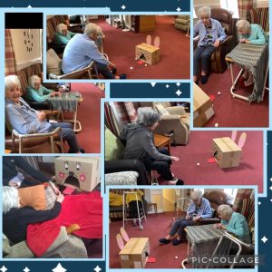 Getting Easter ready this week orchard house