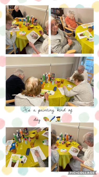 Residential and Painting Activites at orchard house