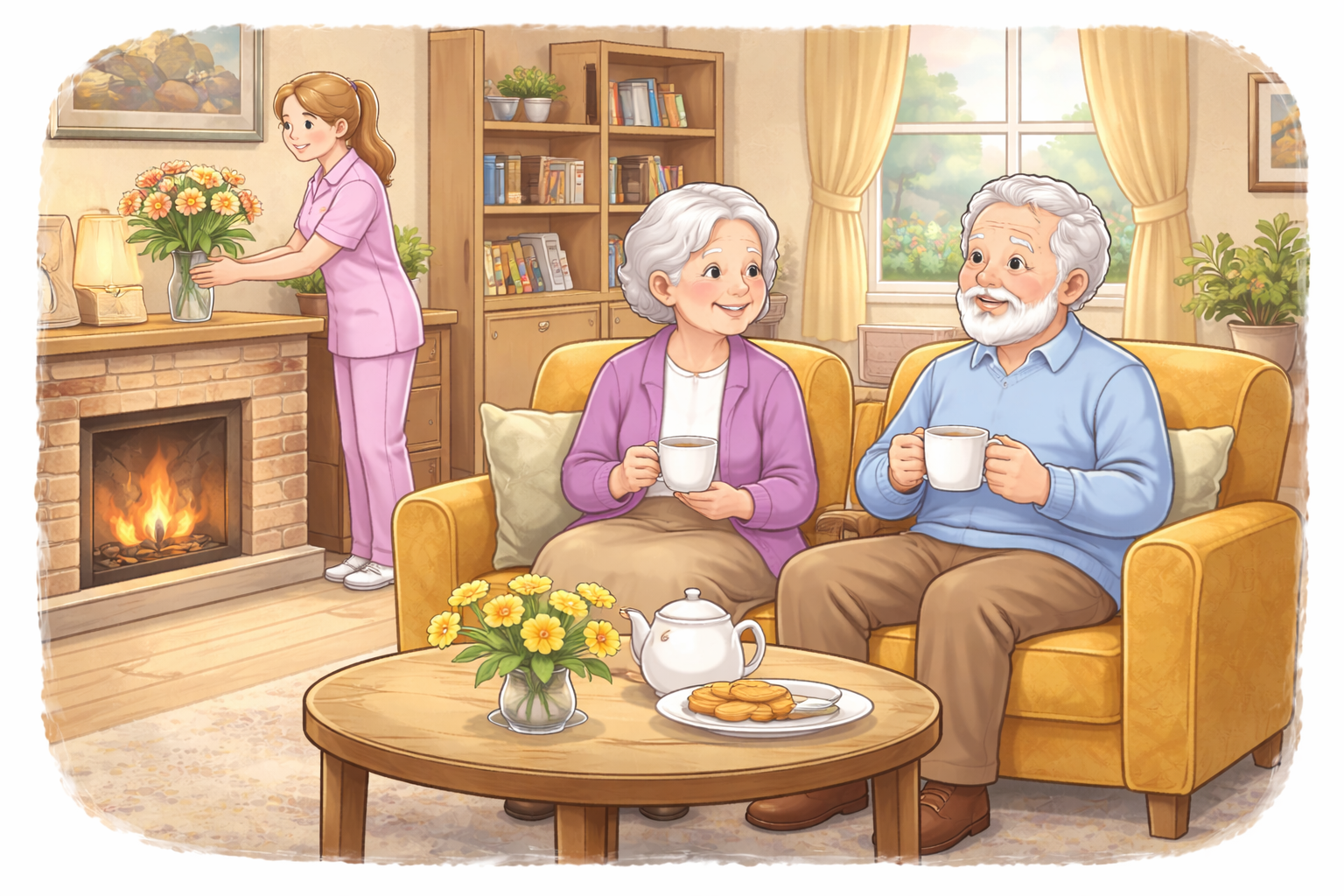 A Closer Look Inside Orchard House: Our Warm, Homely Environment