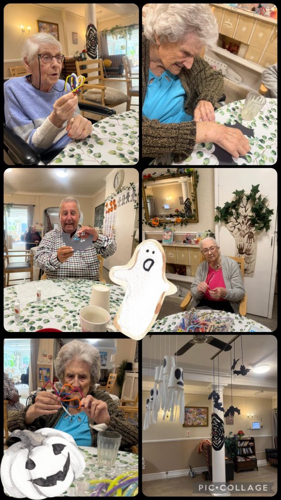 A Little Halloween Decorating