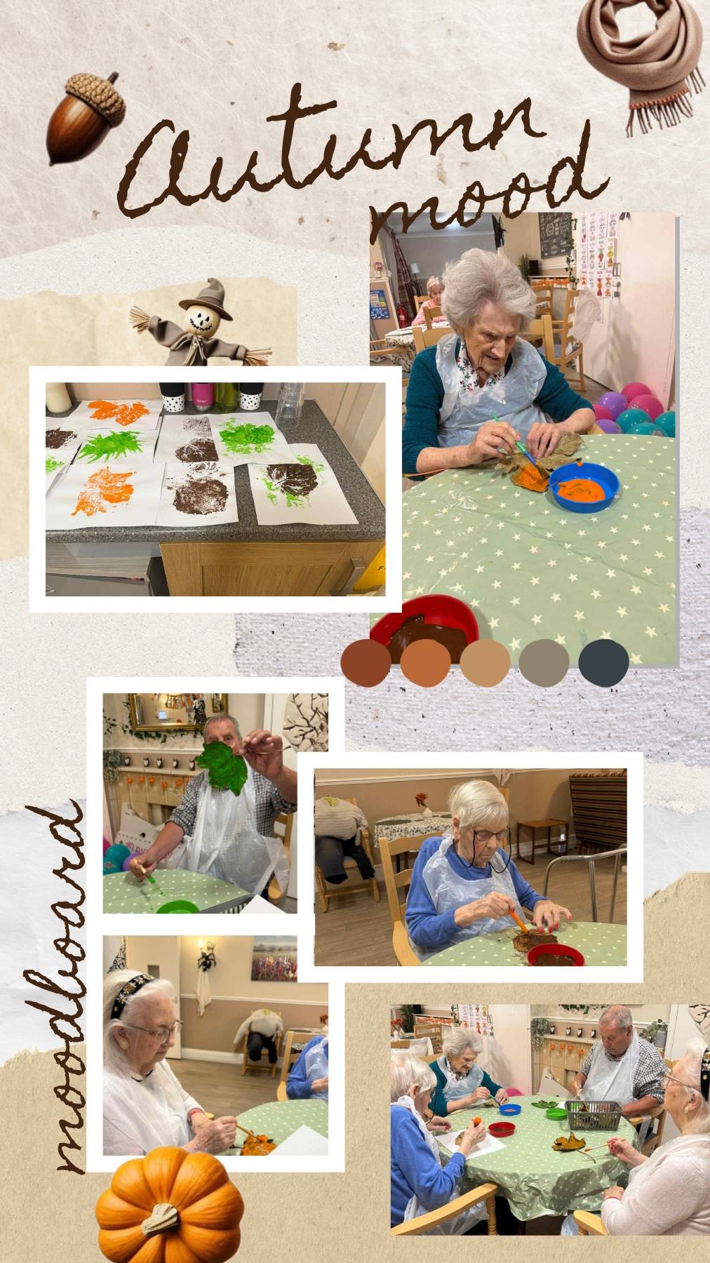 We have been getting creative this week with some fun autumn themed arts and crafts