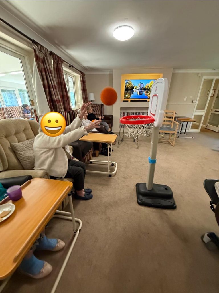 Our residents have been loving the new basketball hoop 5