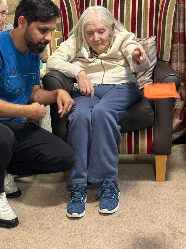 We all had a wonderful time enjoying a visit from Helen