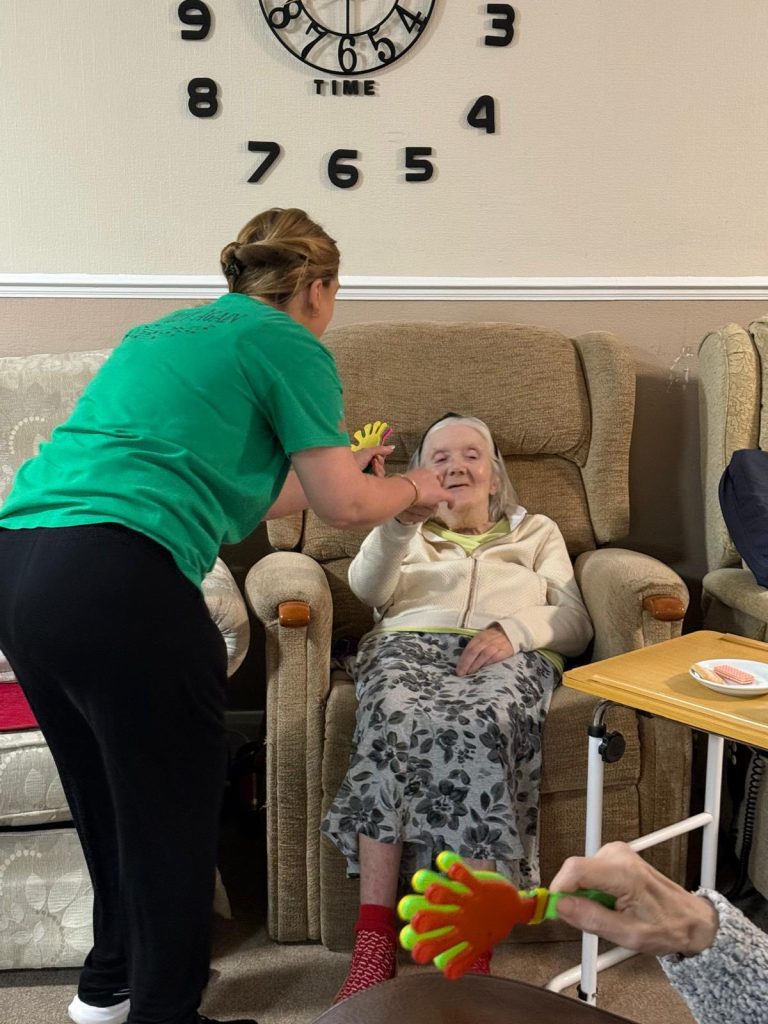 We all had a wonderful time enjoying a visit from Helen