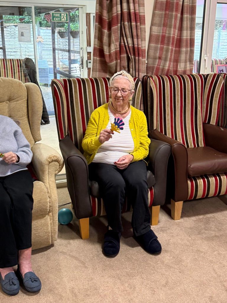 We all had a wonderful time enjoying a visit from Helen