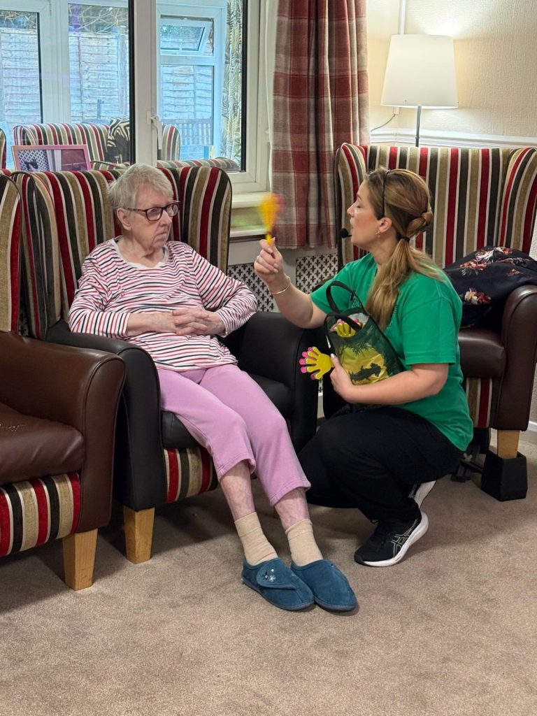 We all had a wonderful time enjoying a visit from Helen