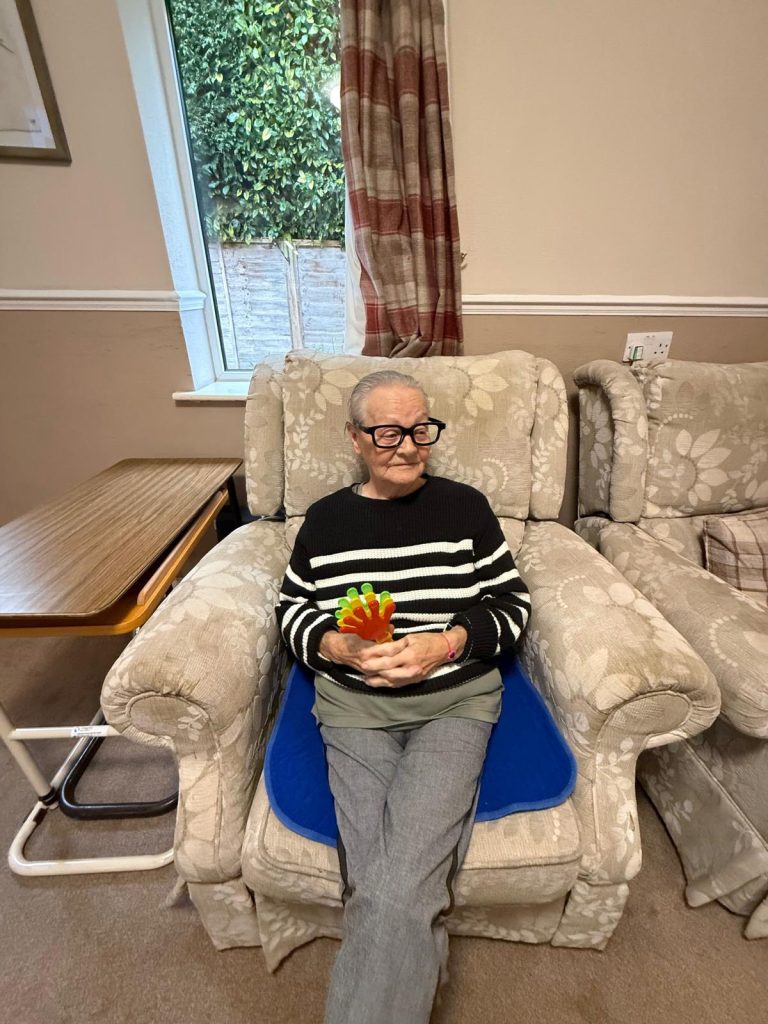 We all had a wonderful time enjoying a visit from Helen