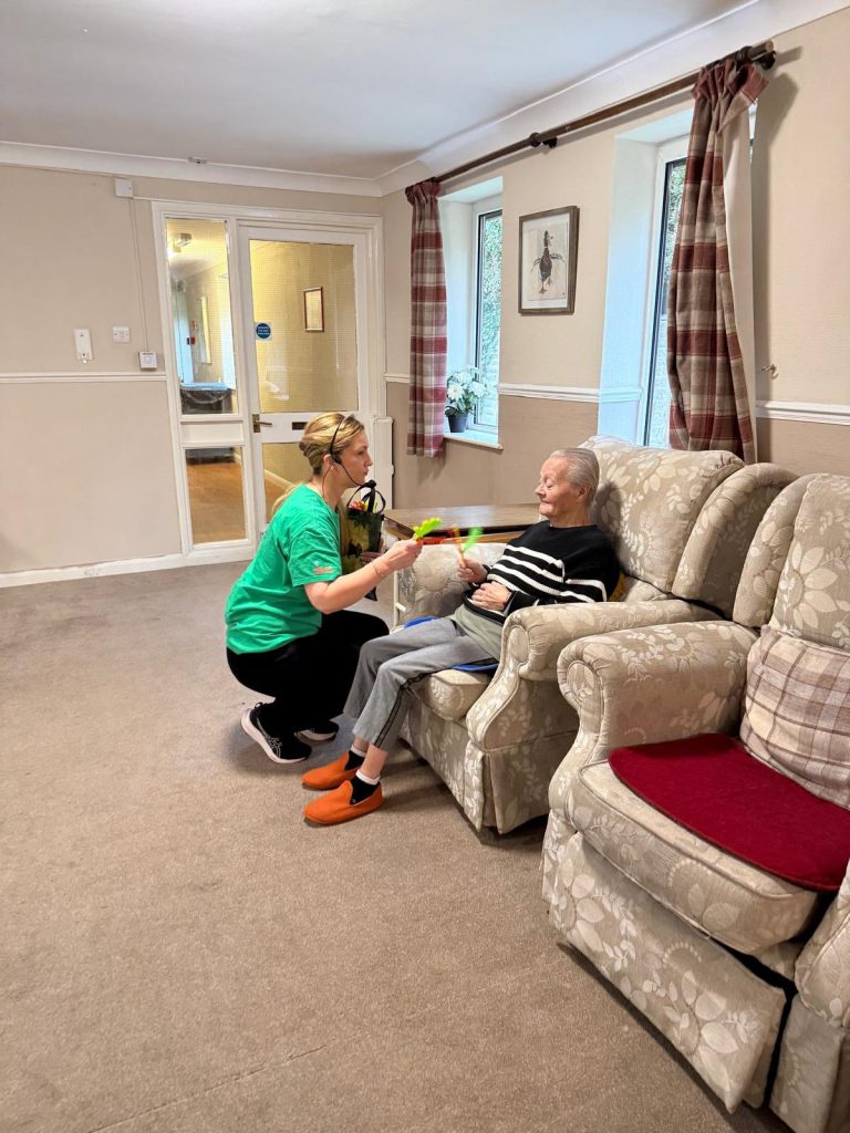 We all had a wonderful time enjoying a visit from Helen