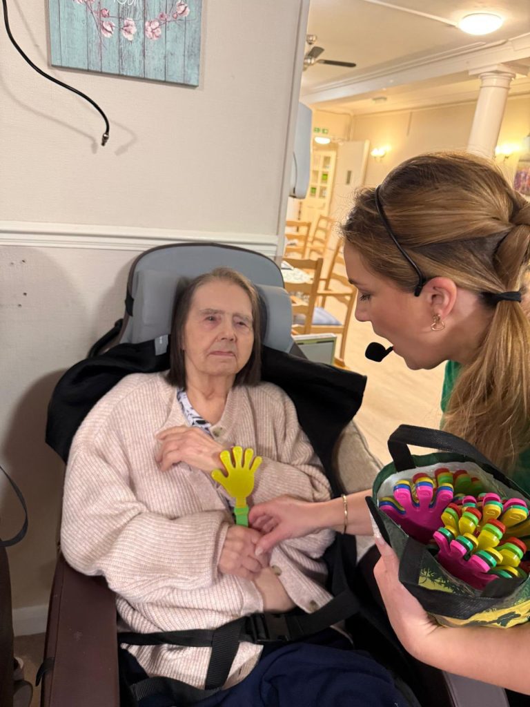 We all had a wonderful time enjoying a visit from Helen