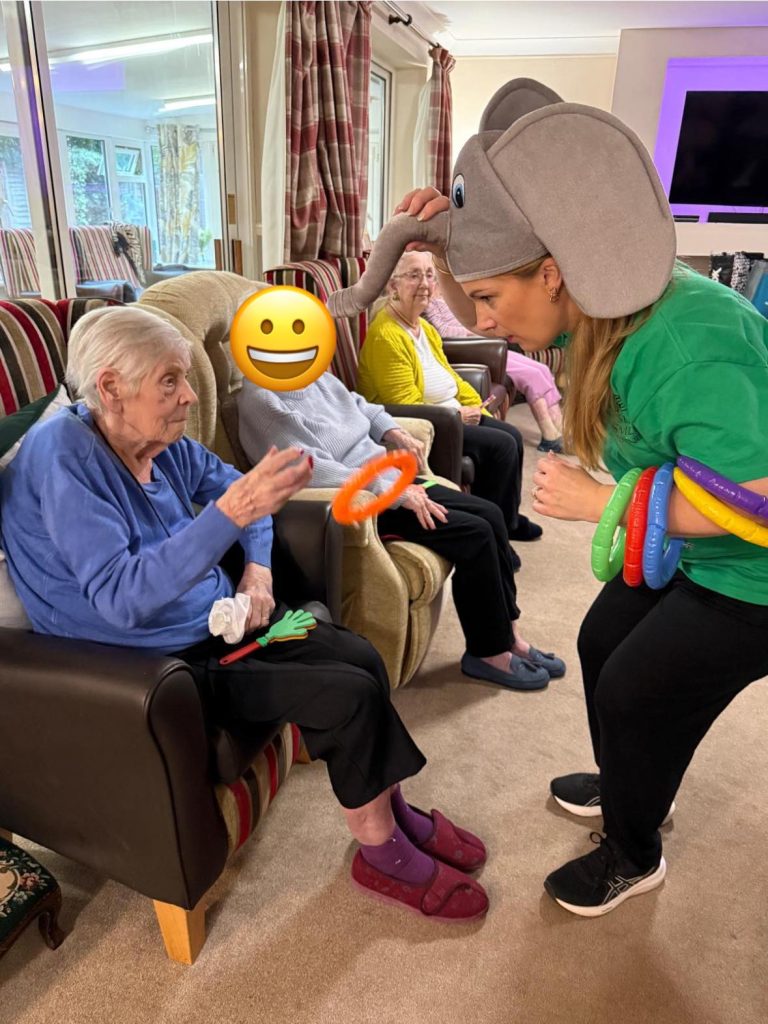 We all had a wonderful time enjoying a visit from Helen