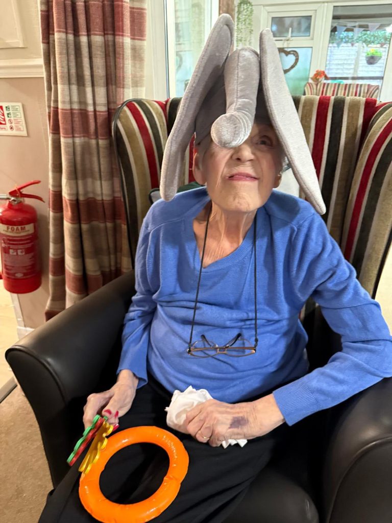 We all had a wonderful time enjoying a visit from Helen