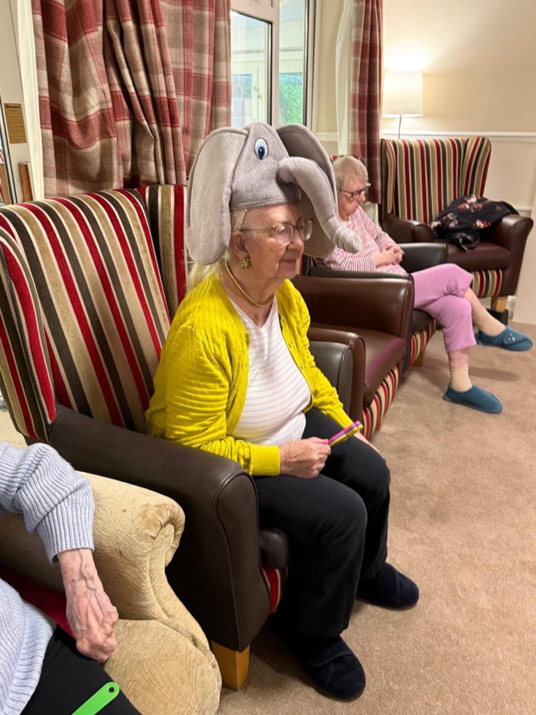 We all had a wonderful time enjoying a visit from Helen