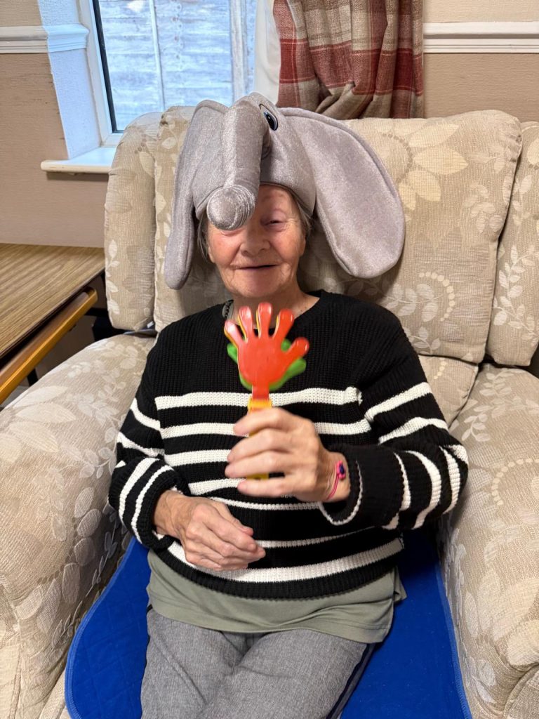 We all had a wonderful time enjoying a visit from Helen