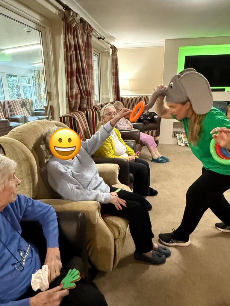 We all had a wonderful time enjoying a visit from Helen