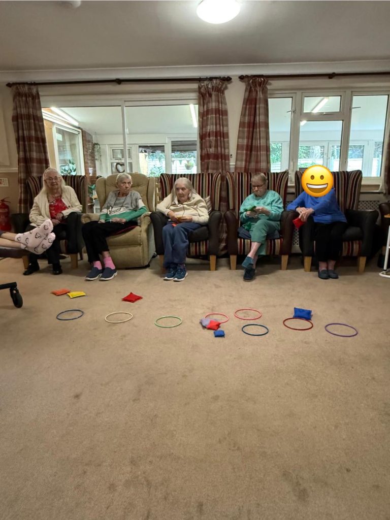 We all had a wonderful time enjoying a visit from Helen