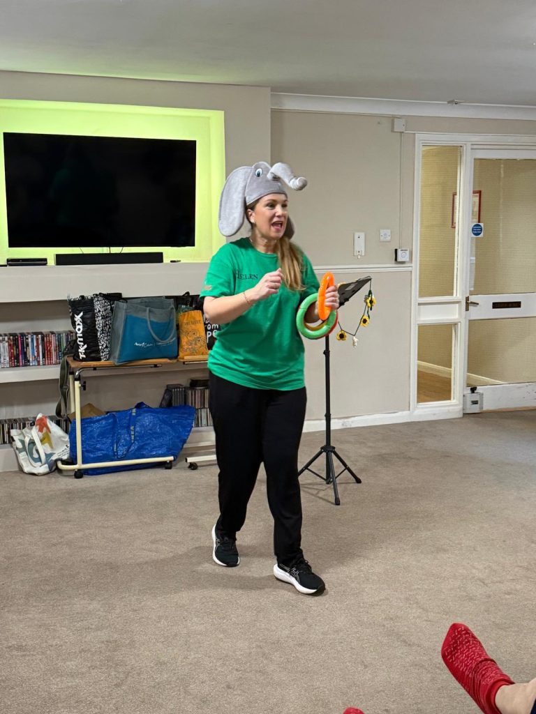 We all had a wonderful time enjoying a visit from Helen