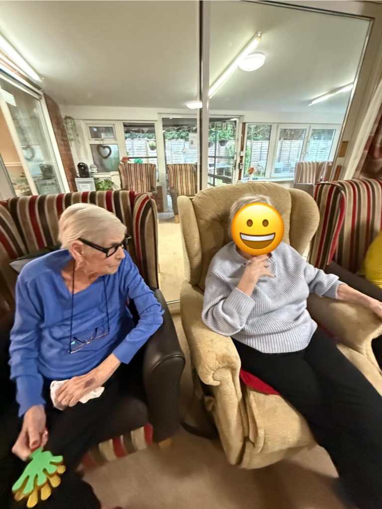 We all had a wonderful time enjoying a visit from Helen