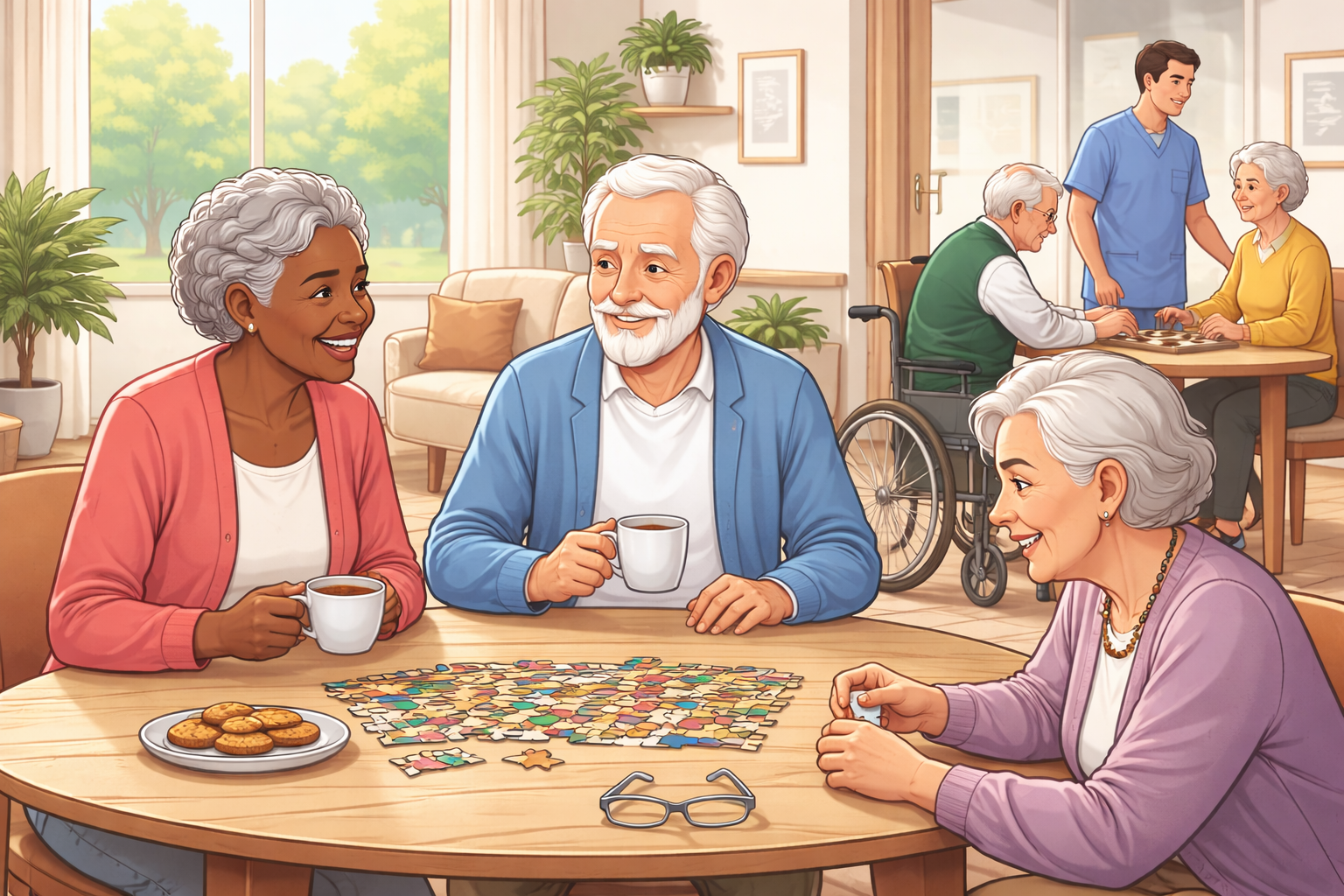 Fun Activities for Elderly Residents in Nursing Homes