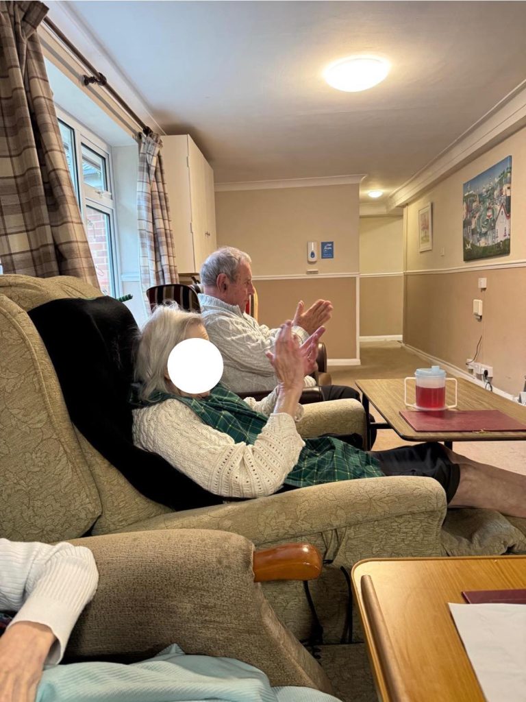 We Had a Wonderful Time Today as our Residents