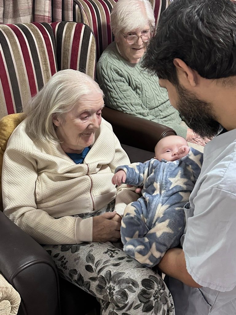 We had a lovely surprise visit this morning from these beautiful little souls