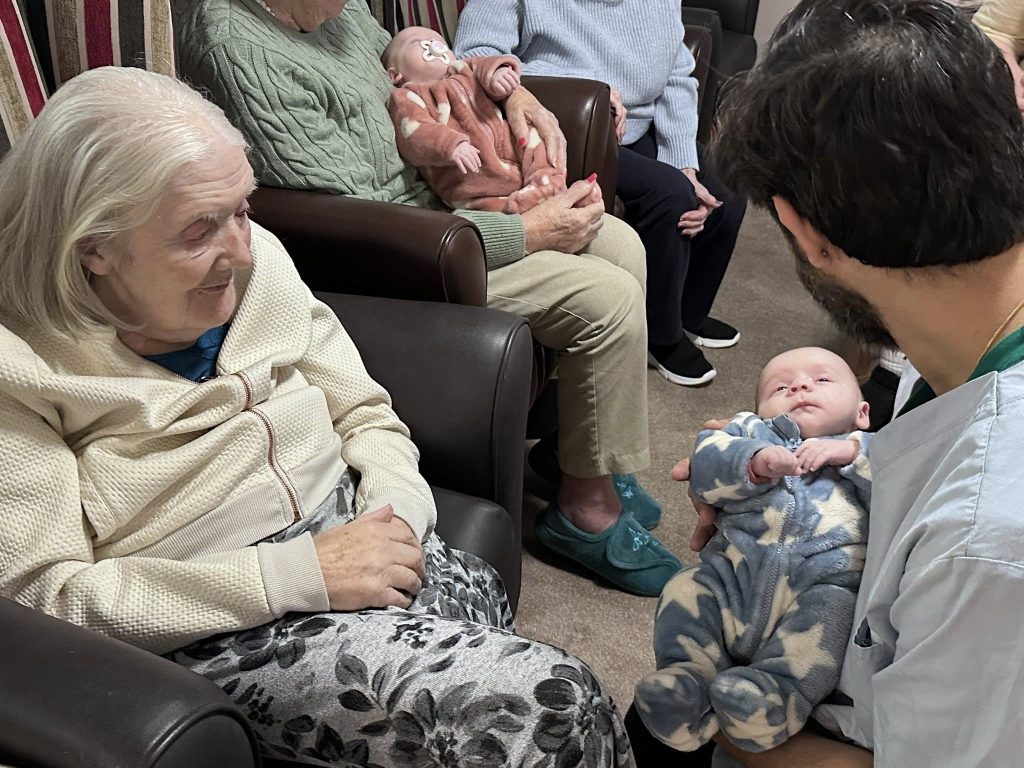 We had a lovely surprise visit this morning from these beautiful little souls