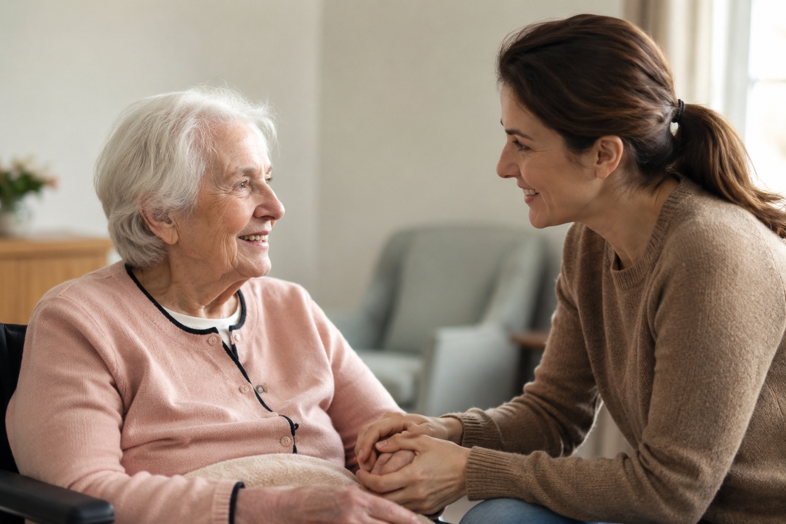 The Importance of Family Visits for Care Home Residents