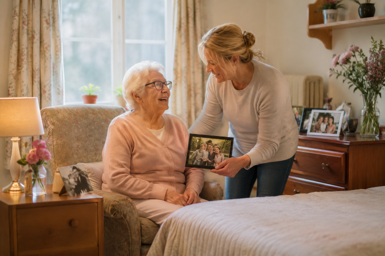 How to Help an Elderly Parent Feel at Home in a Nursing Home